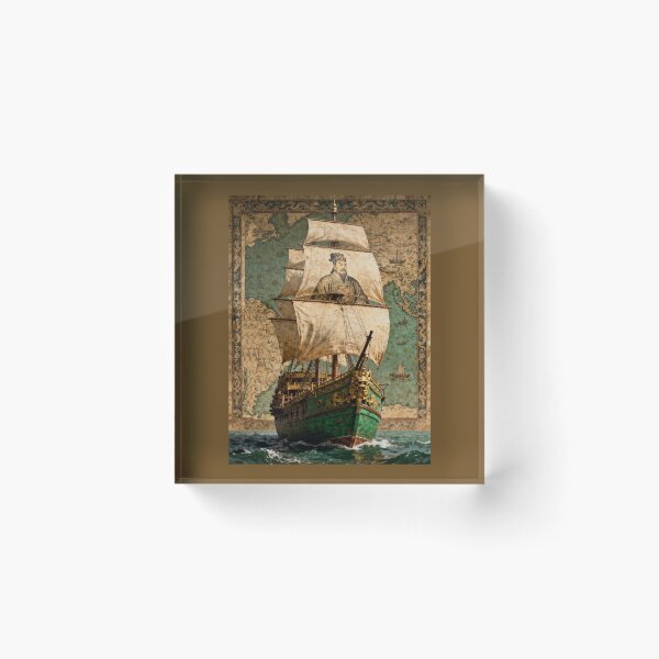 Item preview, Zheng He’s Treasure Ship – Legend of the Ming Dynasty Seas designed and sold by Mythic Tide.