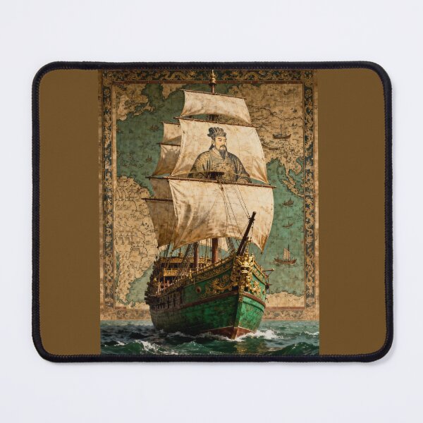 Item preview, Zheng He’s Treasure Ship – Legend of the Ming Dynasty Seas designed and sold by Mythic Tide.