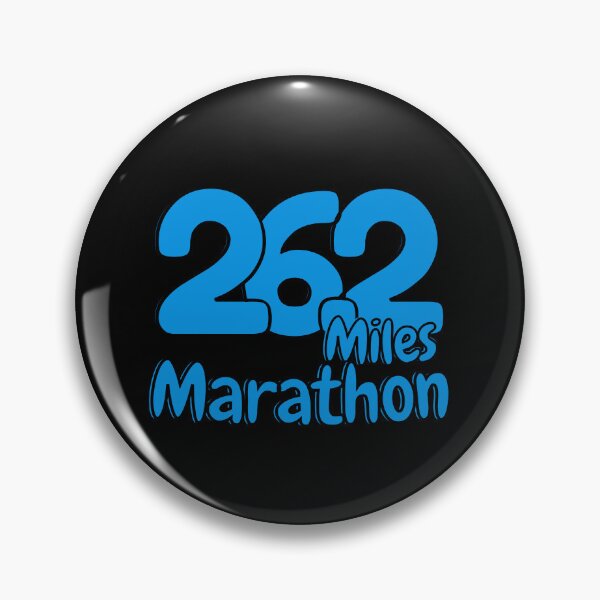 Item preview, 26.2 Mile Marathon Running Achievement - Royal Blue designed and sold by NineSevenFour.