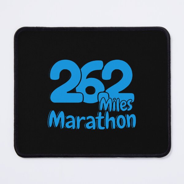 Item preview, 26.2 Mile Marathon Running Achievement - Royal Blue designed and sold by NineSevenFour.
