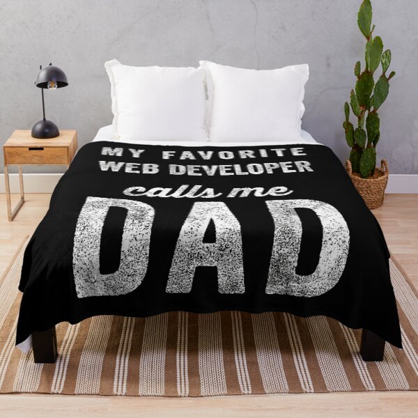 Item preview, My Favorite Web Developer Calls Me Dad Father's Day designed and sold by Gogetgiggles.