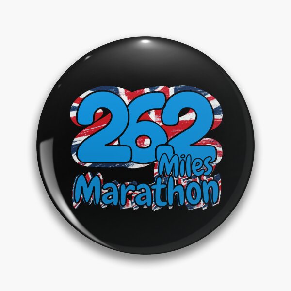 Item preview, 26.2 Mile Marathon Running Achievement - UK - Royal Blue designed and sold by NineSevenFour.