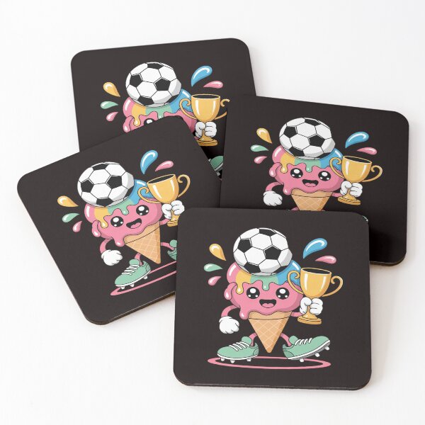 Item preview, Soccer Drip Kids Ice Cream Drip designed and sold by lavethediso.