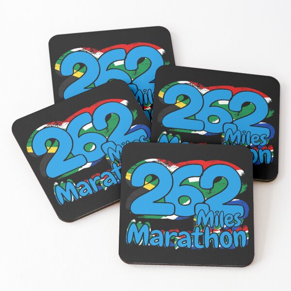 Item preview, 26.2 Mile Marathon Running Achievement - South Africa - Royal Blue designed and sold by NineSevenFour.