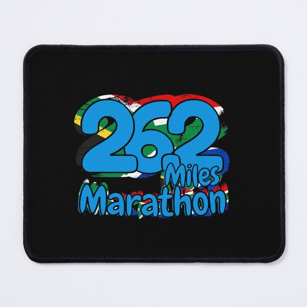 Item preview, 26.2 Mile Marathon Running Achievement - South Africa - Royal Blue designed and sold by NineSevenFour.