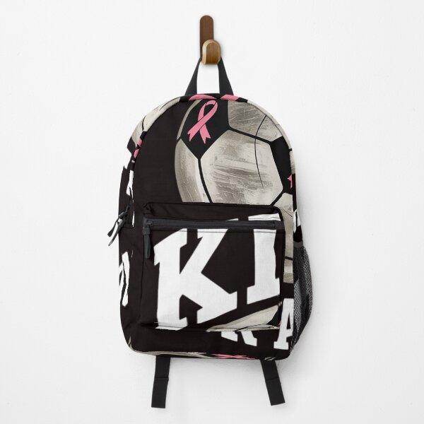 Item preview, Kick For a Cure Pink Ribbon Breast Cancer Awareness Soccer 2 designed and sold by lavethediso.