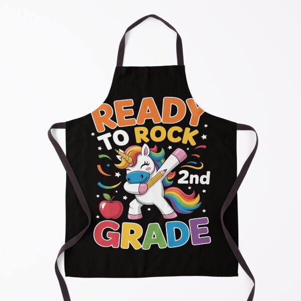 Item preview, Ready To Rock 2nd Grade Dabbing Unicorn Back To School designed and sold by czechascheledu.