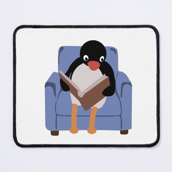 Item preview, Pingu Reading designed and sold by musicinmyblood.