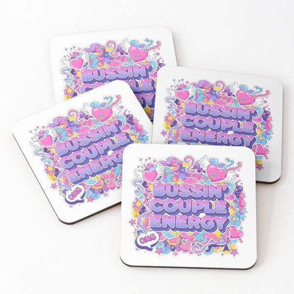 Item preview, Bussin Couple Energy Kawaii Aesthetic designed and sold by AnnDesignStudio.