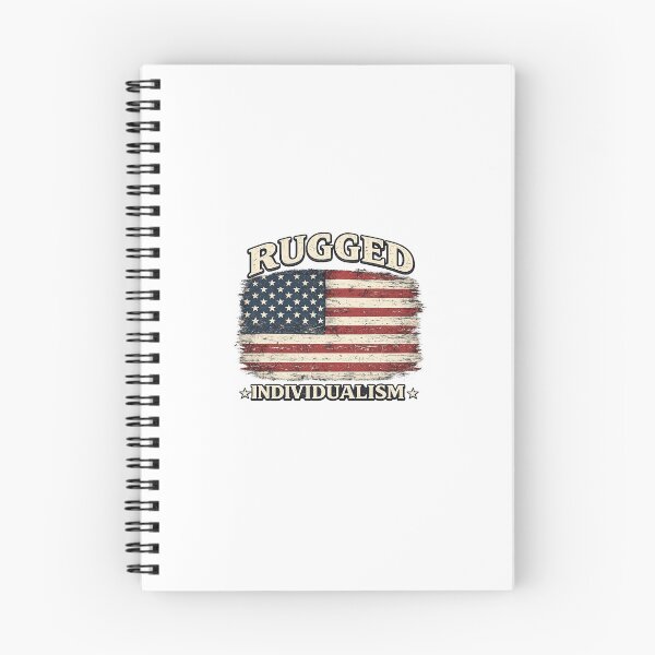 Item preview, Rugged Individualism American Flag designed and sold by MelHer.