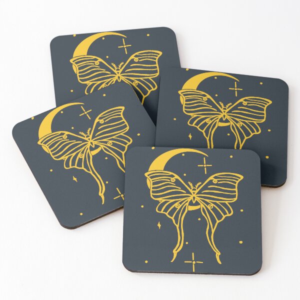 Item preview, Yellow Luna Moth designed and sold by ashtroart.