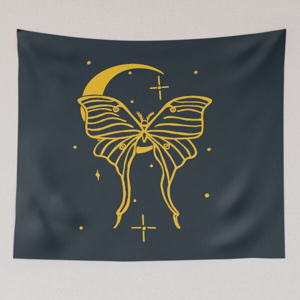 Item preview, Yellow Luna Moth designed and sold by ashtroart.