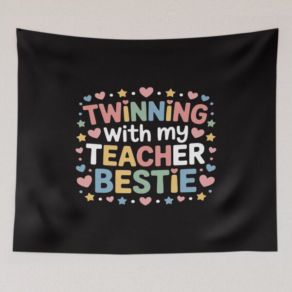 Item preview, Twin Day Friends Teacher Twinning With My Bestie designed and sold by czechascheledu.