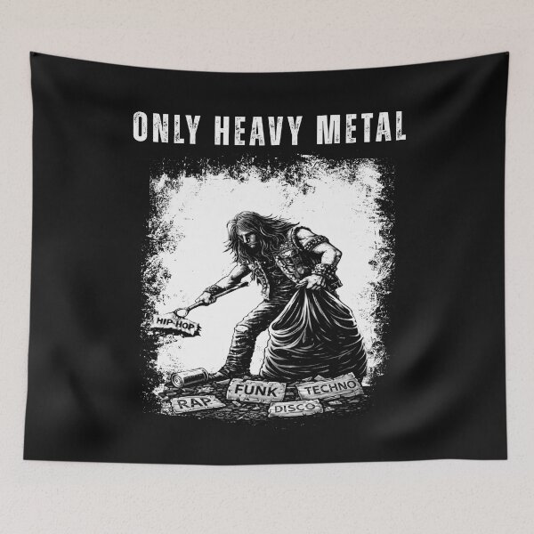 Item preview, Only Heavy Metal designed and sold by marosz12.