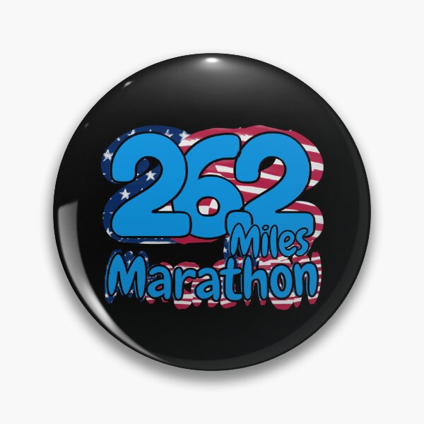 Item preview, 26.2 Mile Marathon Running Achievement - United States - Royal Blue designed and sold by NineSevenFour.