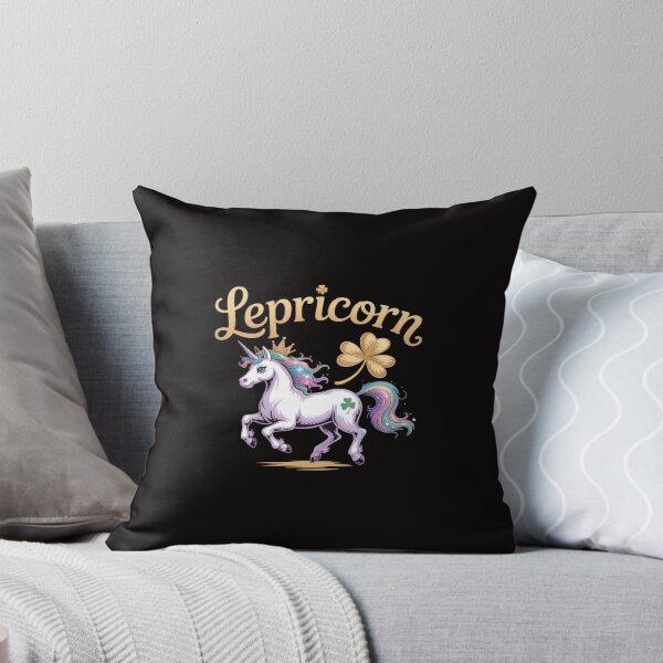 Item preview, Unicorn St Patricks Day Girls Shamrock Irish Lepricorn Horse designed and sold by czechascheledu.