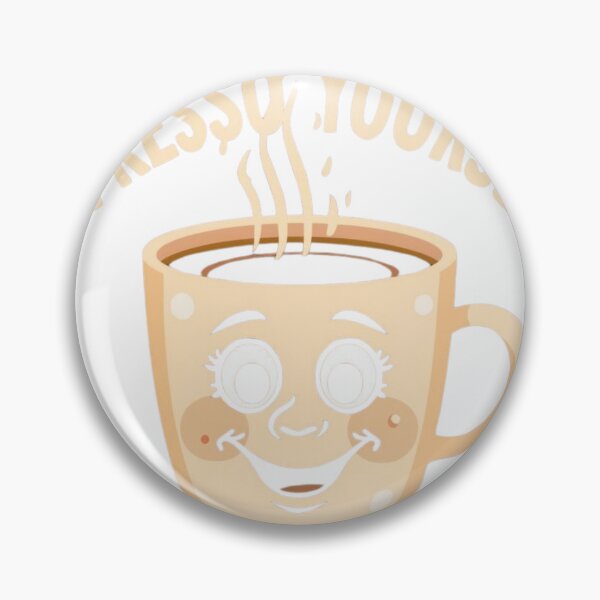 Item preview, Espresso Yourself Funny Coffee Pun Cute Cup Design designed and sold by QuikFun.
