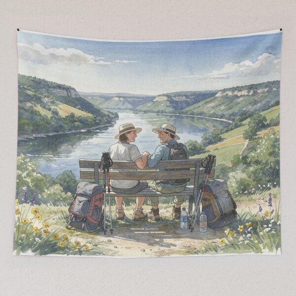Item preview, A break on the Way of St. James (France) designed and sold by jefboutique6150.