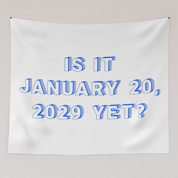 Item preview, ✴️IS IT JANUARY 20, 2029 YET?✴️ - WIRED STYLE designed and sold by WheelieGdArt.