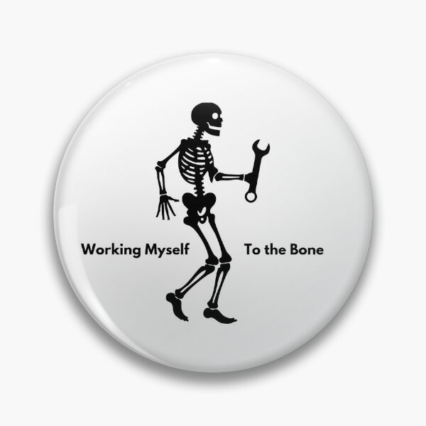 Item preview, Working to the Bone - Great Trades Gift designed and sold by TayloredArts.