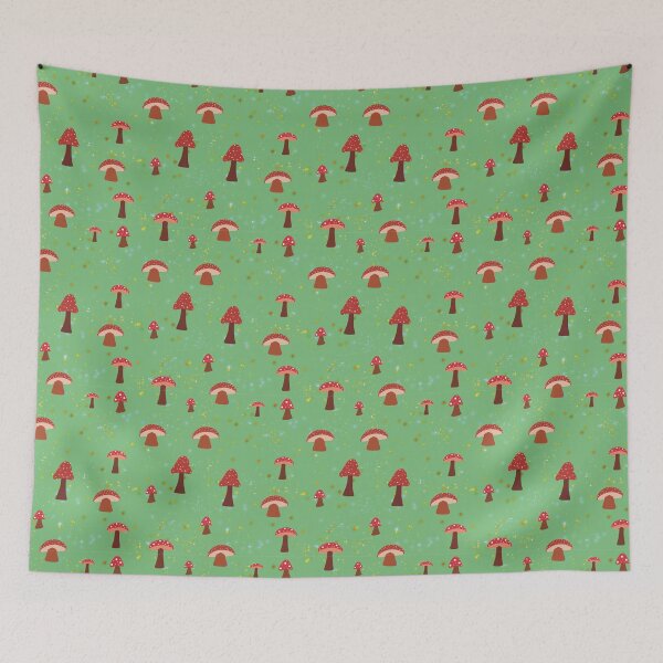 Item preview, Happy Little Mushrooms designed and sold by Honey-and-Aster.