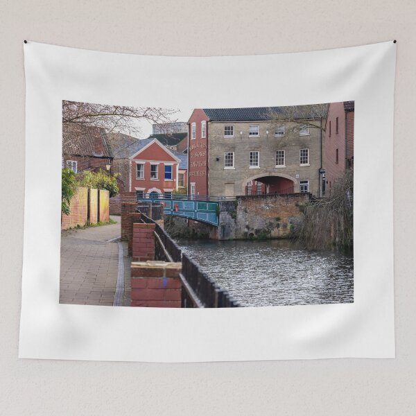 Item preview, River Wensum footpath, Norwich designed and sold by yackers1.