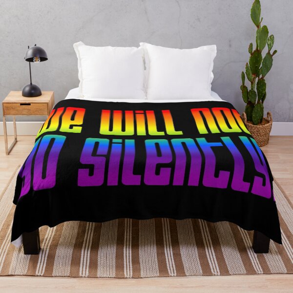 Item preview, We Will Not Go Silently - Vivid Gradient designed and sold by sillyjess.