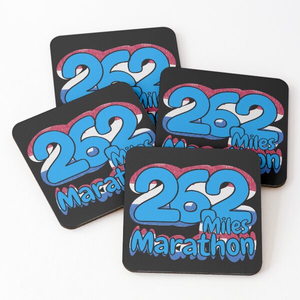 Item preview, 26.2 Mile Marathon Running Achievement - Holland - Royal Blue designed and sold by NineSevenFour.