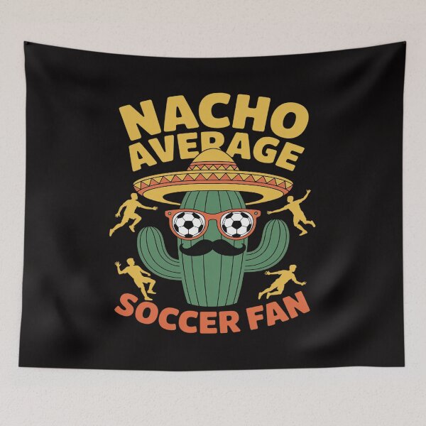 Item preview, Nacho Average Soccer Fan Mexico Mexican Soccer Fan designed and sold by chaeningplan.