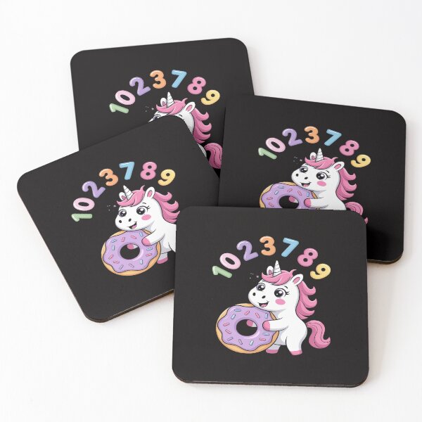 Item preview, Unicorn Holding Donut Numbers Math Day Fn Number Day designed and sold by chaeningplan.