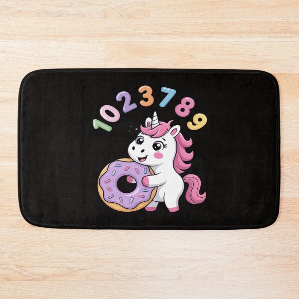 Item preview, Unicorn Holding Donut Numbers Math Day Fn Number Day designed and sold by chaeningplan.