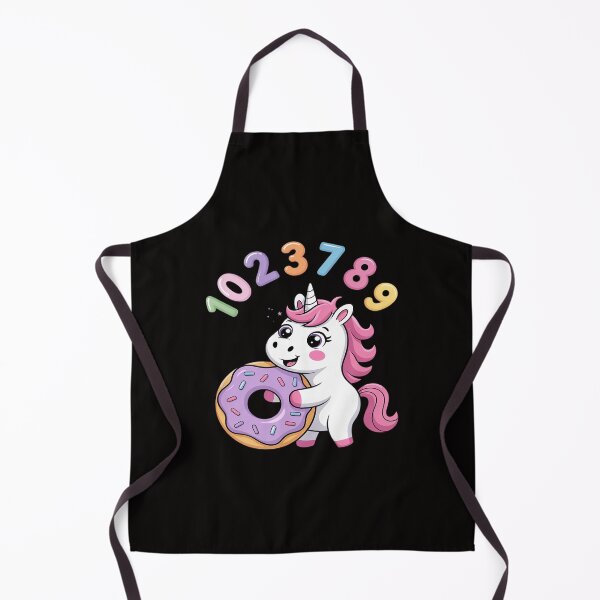 Item preview, Unicorn Holding Donut Numbers Math Day Fn Number Day designed and sold by chaeningplan.