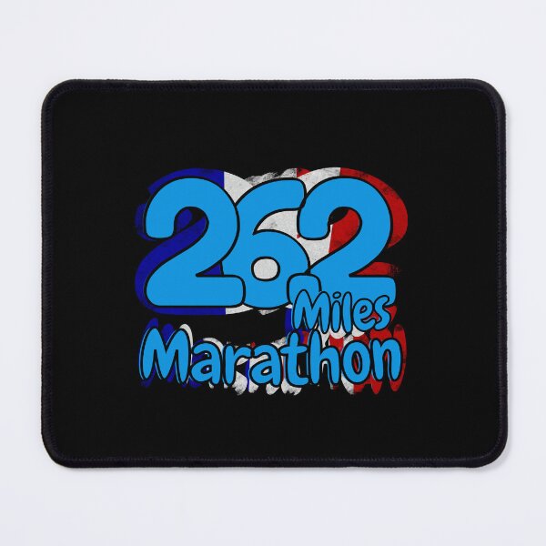 Item preview, 26.2 Mile Marathon Running Achievement - France - Royal Blue designed and sold by NineSevenFour.