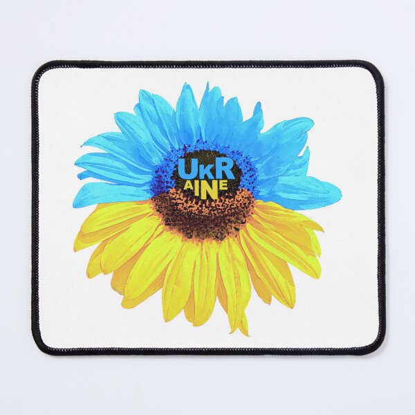 Item preview, Blue and Yellow Ukrainian Sunflower "Ukraine" – Patriotic Flag Design designed and sold by Artycom.