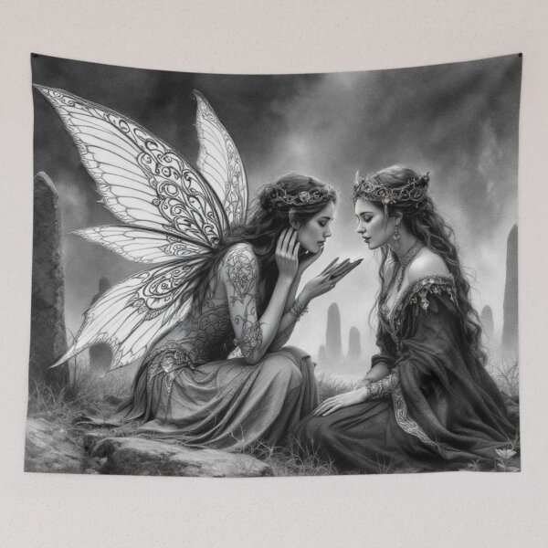 Item preview, Fairy and mage (Celtic mythology) designed and sold by jefboutique6150.