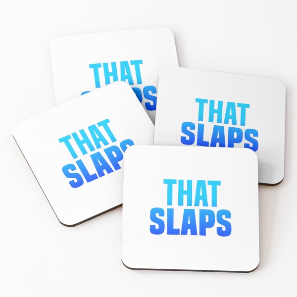 Item preview, That Slaps, Blue Bold designed and sold by Memes N Lore .