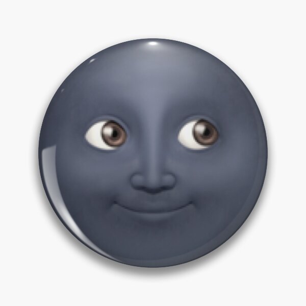 Item preview, New Moon Emoji designed and sold by KittenCamper.