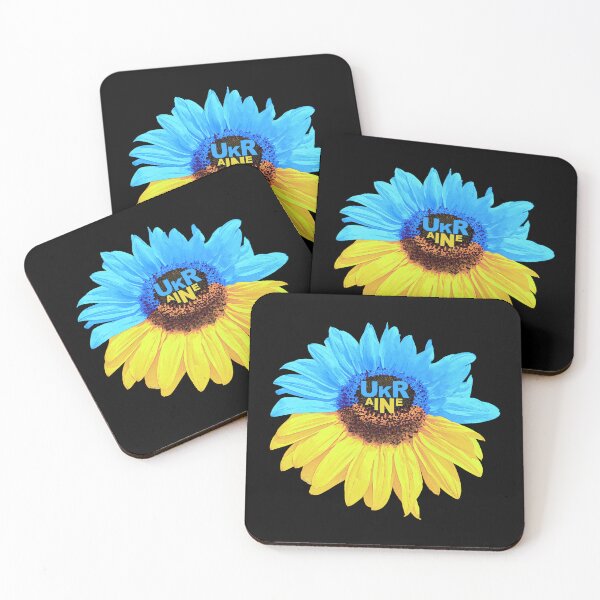 Item preview, Blue and Yellow Ukrainian Sunflower "Ukraine" – Patriotic Flag Design designed and sold by Artycom.