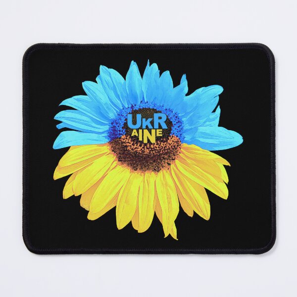 Item preview, Blue and Yellow Ukrainian Sunflower "Ukraine" – Patriotic Flag Design designed and sold by Artycom.