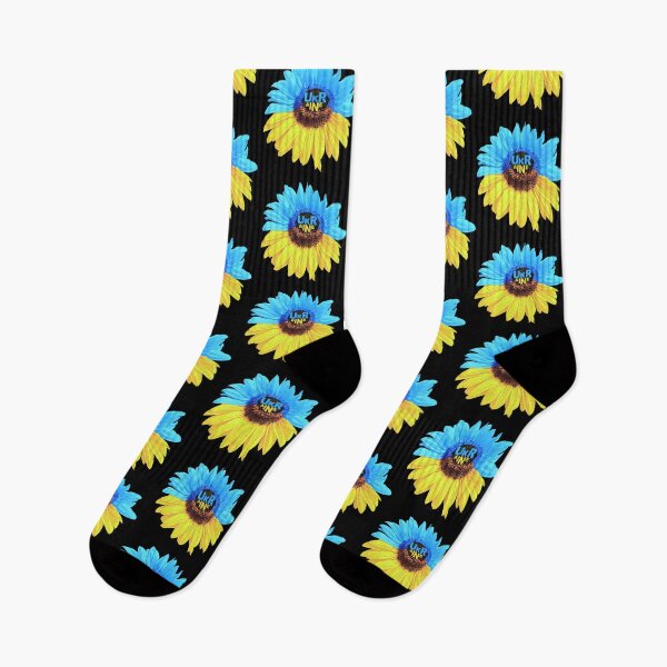Item preview, Blue and Yellow Ukrainian Sunflower "Ukraine" – Patriotic Flag Design designed and sold by Artycom.