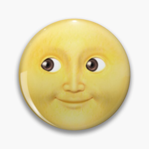 Item preview, Full Moon Emoji designed and sold by KittenCamper.