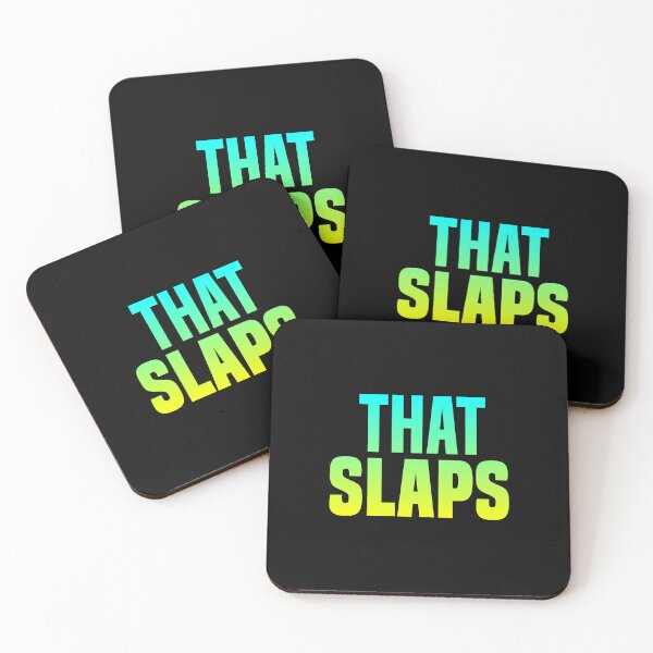 Item preview, That Slaps, Yellow and Green Bold designed and sold by Memes N Lore .