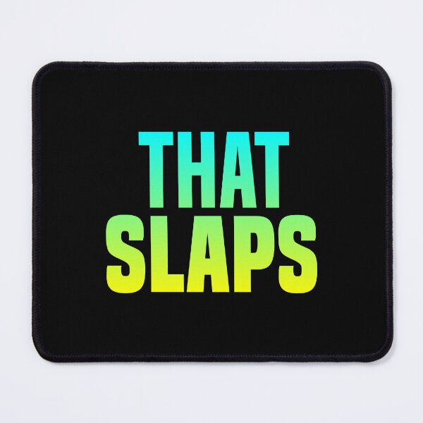 Item preview, That Slaps, Yellow and Green Bold designed and sold by Memes N Lore .