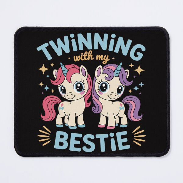 Item preview, Matching Twin Twins Day Twinning Bestie Unicorn designed and sold by Vexat062Art.