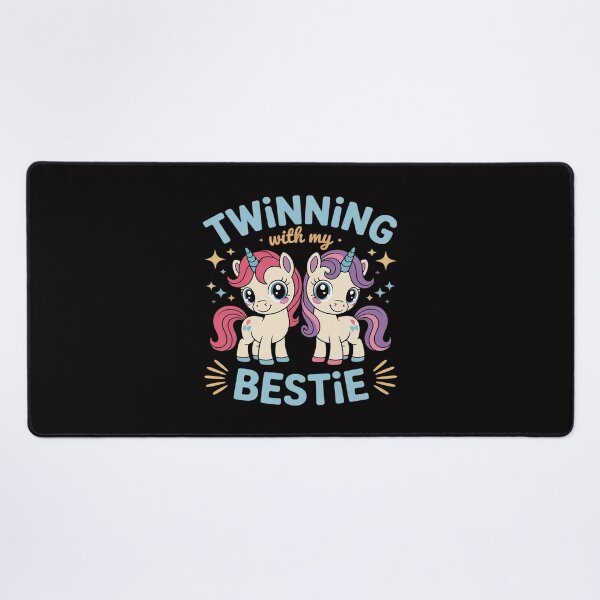 Item preview, Matching Twin Twins Day Twinning Bestie Unicorn designed and sold by Vexat062Art.