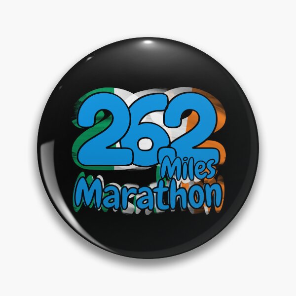 Item preview, 26.2 Mile Marathon Running Achievement - Ireland  - Royal Blue designed and sold by NineSevenFour.