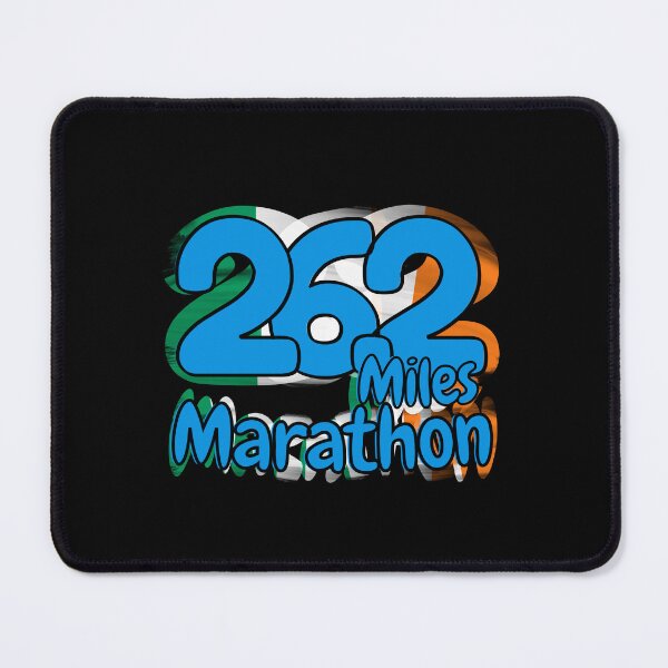 Item preview, 26.2 Mile Marathon Running Achievement - Ireland  - Royal Blue designed and sold by NineSevenFour.