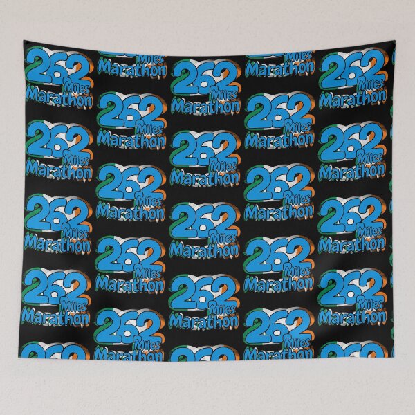 Item preview, 26.2 Mile Marathon Running Achievement - Ireland  - Royal Blue designed and sold by NineSevenFour.