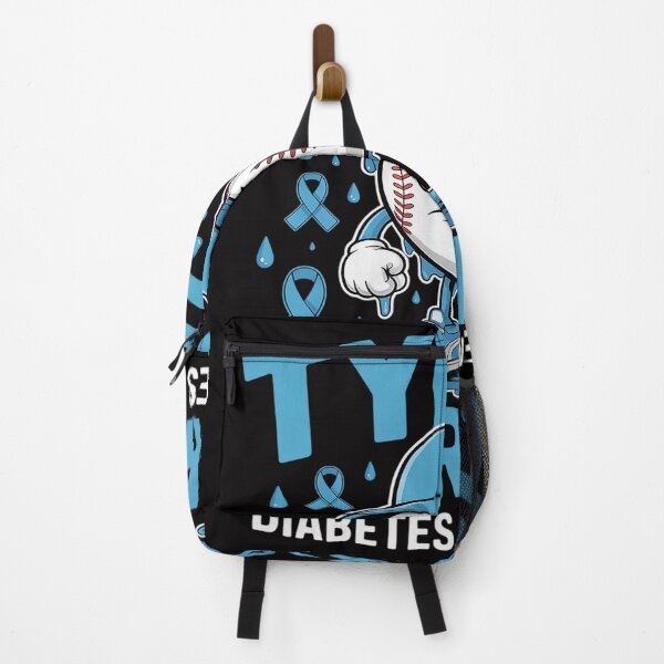 Item preview, T1D Warrior Type 1 Diabetes Awareness Blue Baseball Drip designed and sold by Vexat062Art.