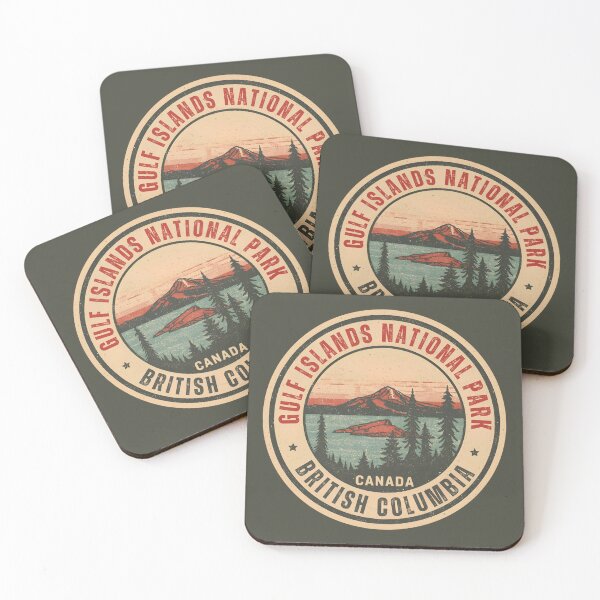 Item preview, Gulf Islands National Park - Canada  designed and sold by GoodOldVintage.